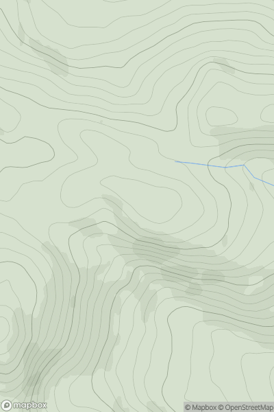 Thumbnail image for Mid Hill [The Glenkens to Annandale] [NX776549] showing contour plot for surrounding peak